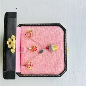 Juicy Couture Necklace Cupcake And hearts